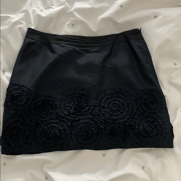 Banana Republic Black Silk Miniskirt - Picture 2 of 5